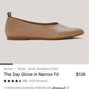 Everlane leather flats